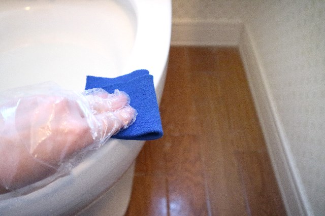 トイレの掃除