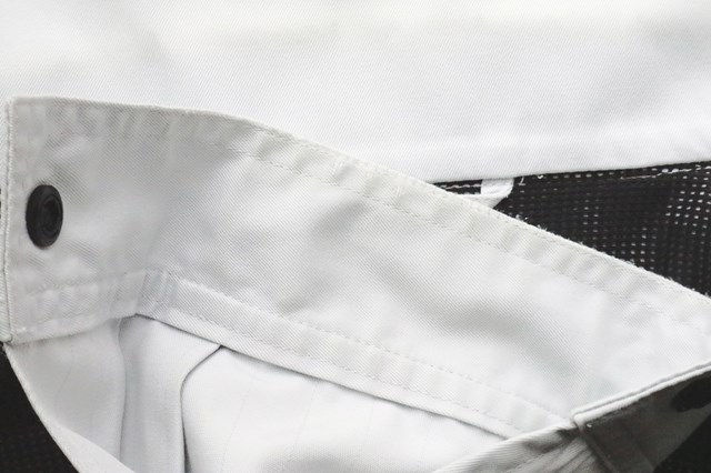 綺麗になった袖口